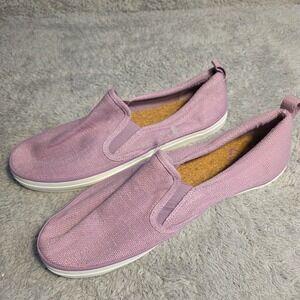 Sperry Crest Vibe SeaCycled Slip On Shoes Sneaker Purple Canvas Womens 11 NEW